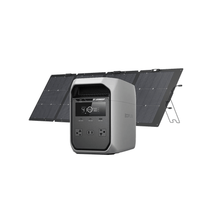 EcoFlow DELTA 3 CLASSIC Solar Generator (220W)-EcoPowerit