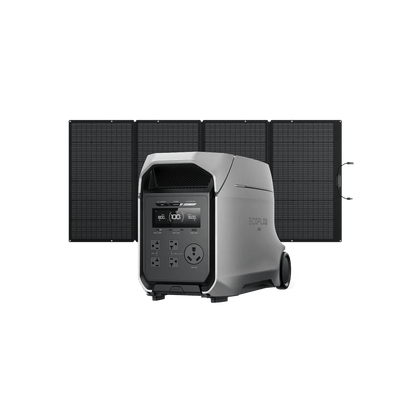 EcoFlow DELTA 3 Ultra Plus + 400W solar panel Solar Generator-EcoPowerit