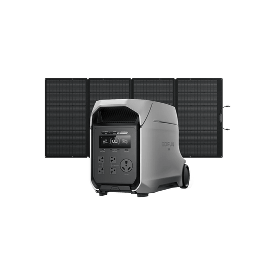 EcoFlow DELTA 3 Ultra Plus + 400W solar panel Solar Generator-EcoPowerit
