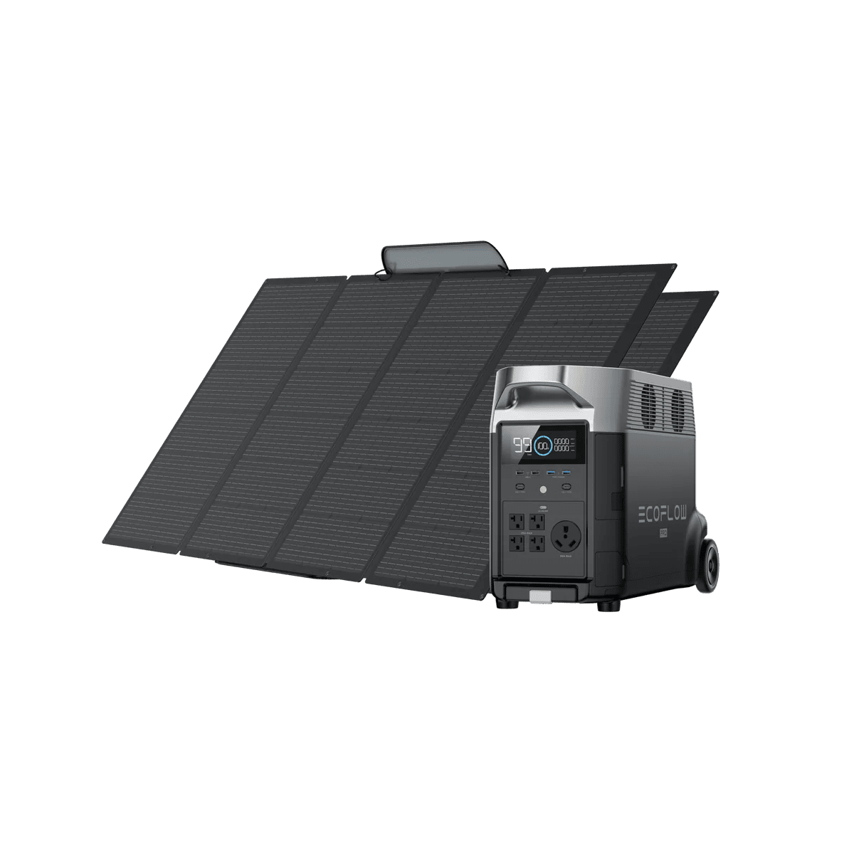 EcoFlow DELTA Pro+ 400W Portable Solar Panel Solar Generator Kits-EcoPowerit