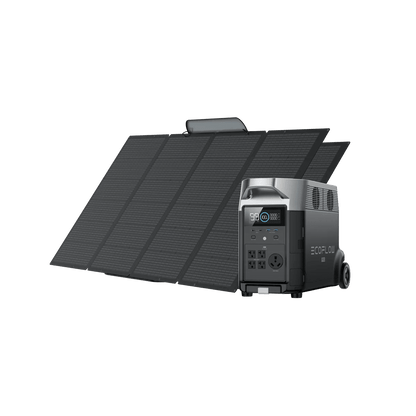 EcoFlow DELTA Pro+ 400W Portable Solar Panel Solar Generator Kits-EcoPowerit