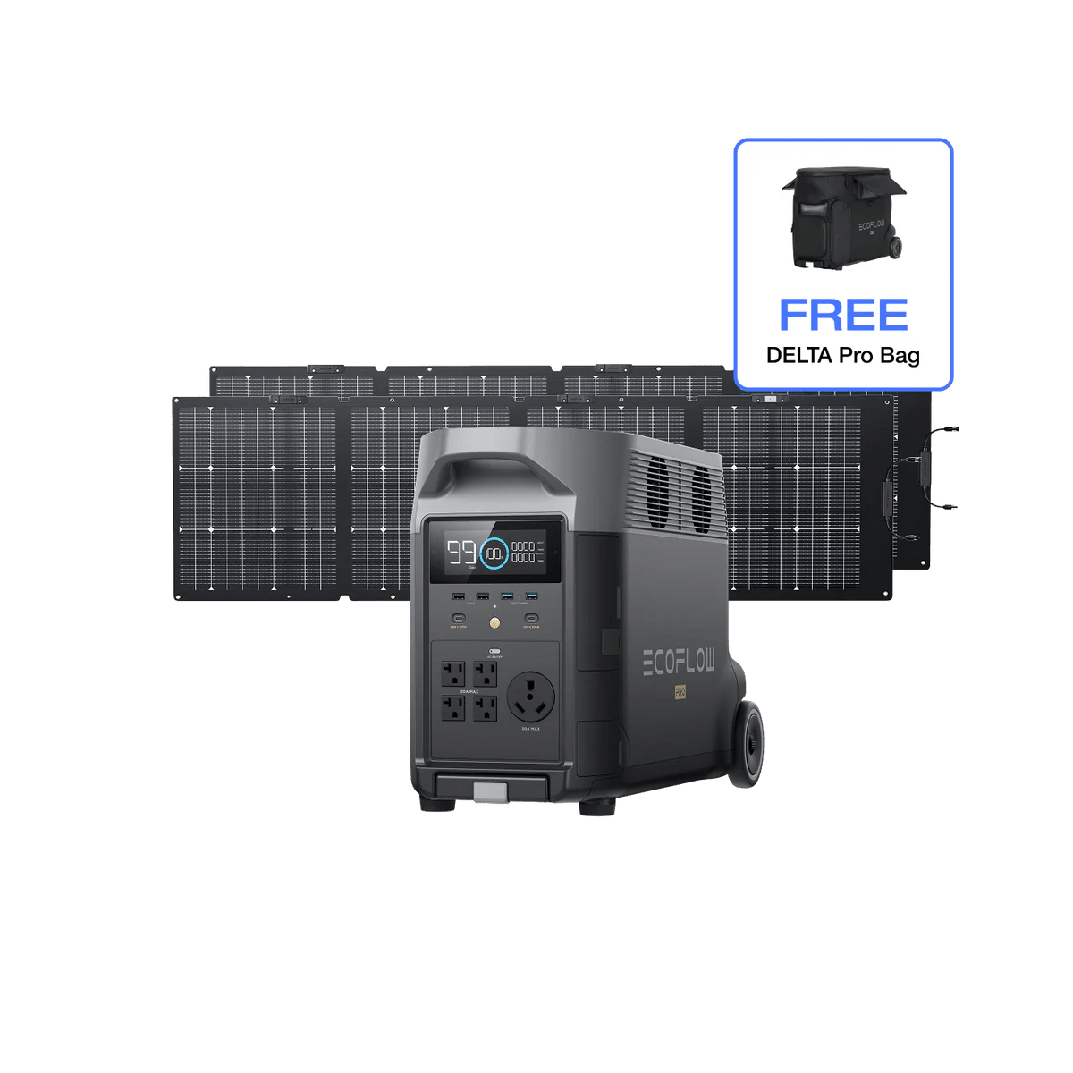 EcoFlow DELTA Pro Portable Power Station-EcoPowerit