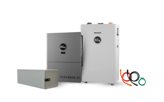 EG4 WallMount 314Ah All-Weather Battery + FLEXBOSS21-EcoPowerit