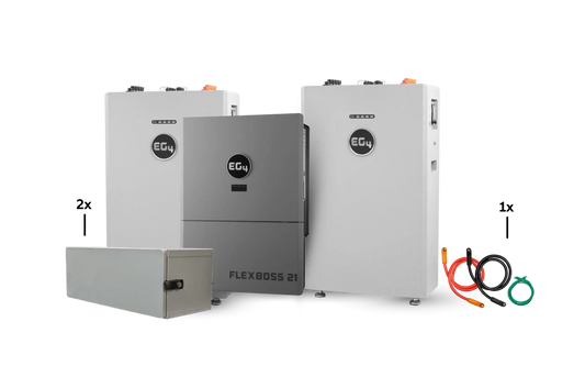 EG4 WallMount 314Ah All-Weather Battery + FLEXBOSS21-EcoPowerit