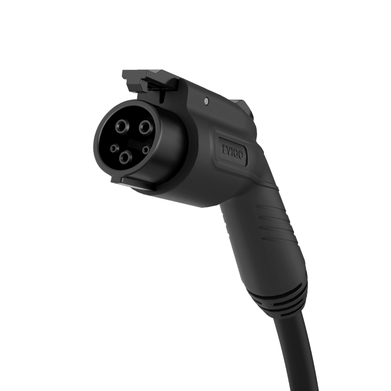 EVIQO Level 2 EV Charger, 48A (11.5kW), 240V, NEMA 14-50 Plug-in, J1772 for Non-Tesla EVs-EcoPowerit