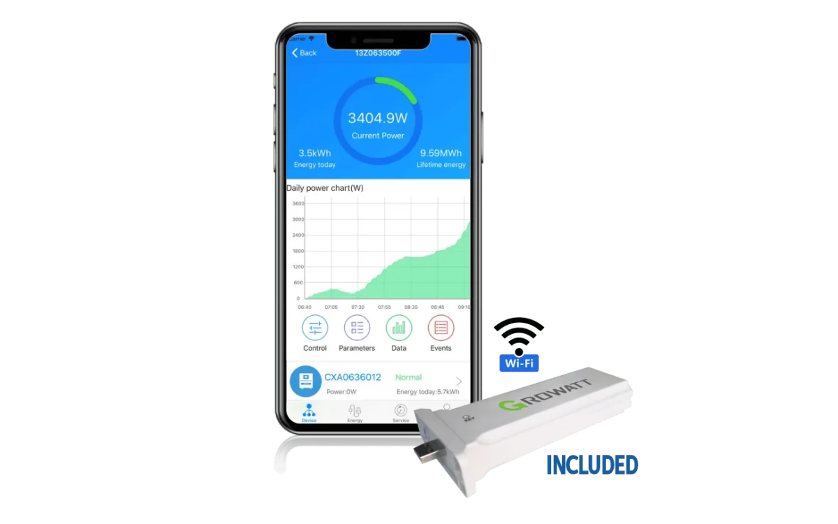 Growatt 3K Inverter-EcoPowerit
