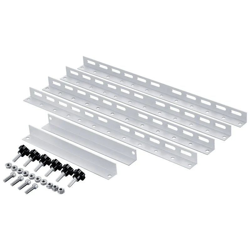 HYSOLIS Solar Panel Stands | 28" Fully Adjustable Tilt Mount | 100W-200W Panels ONLY-EcoPowerit