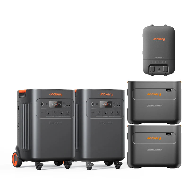 Jackery 5000 Plus  5040Wh | 7200W | 120V/240V Kits