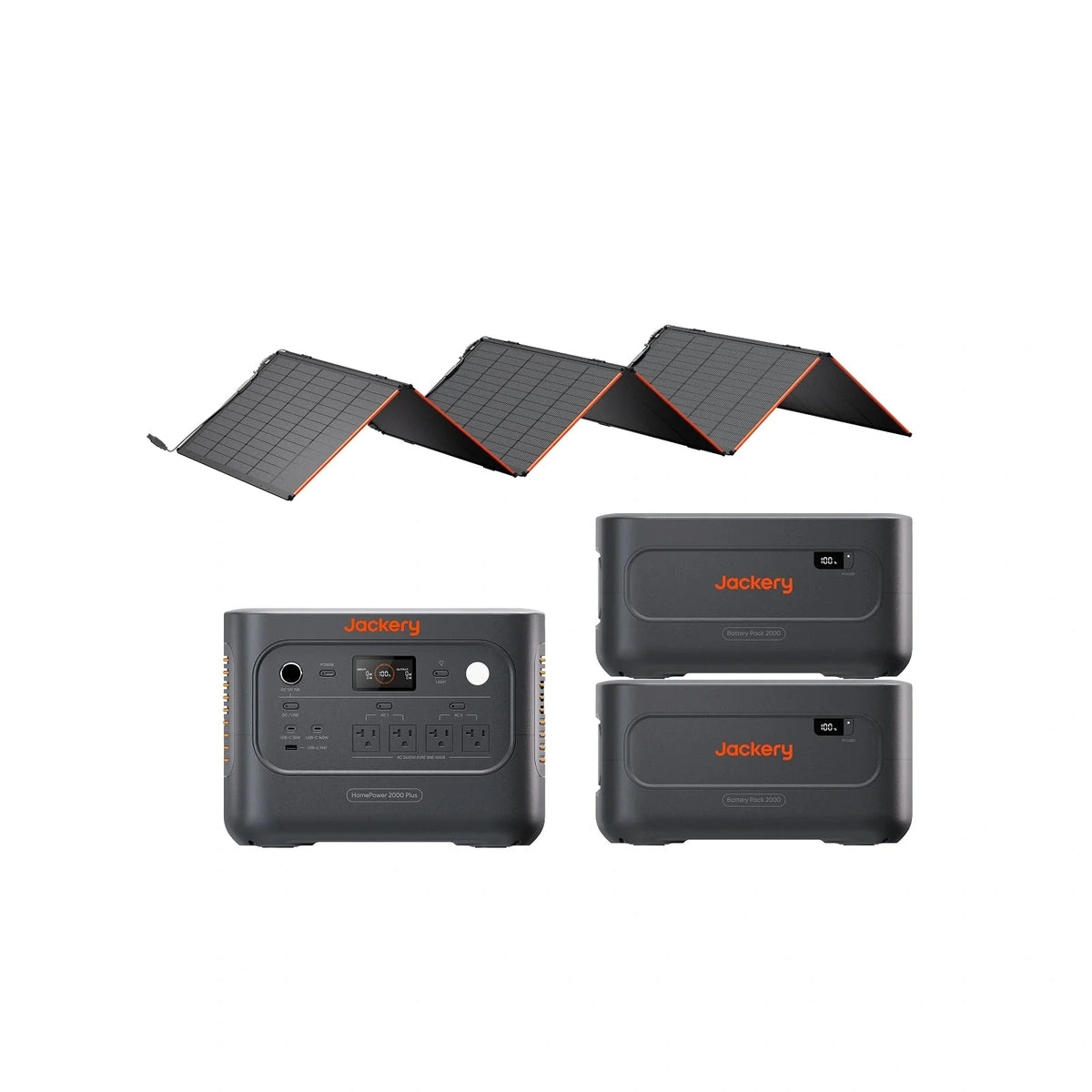 Jackery HomePower 2000 Plus v2  2048Wh | 2400W Kits
