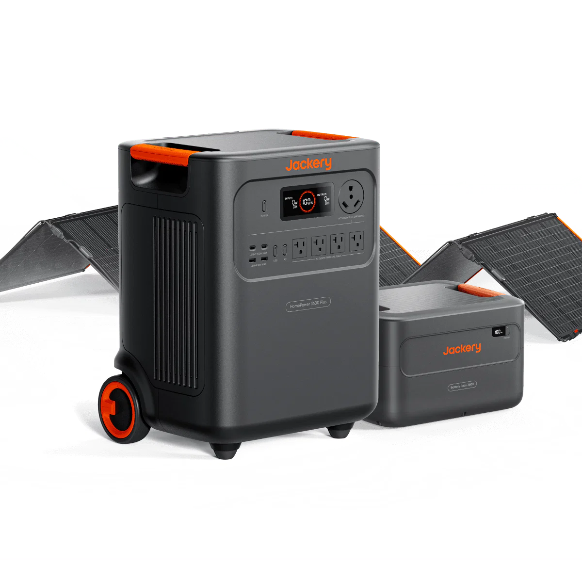 Jackery HomePower 3600 Plus 3584 Wh Capacity 3600 W Output Kits