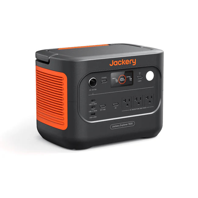 Jackery Explorer 1500 v2| 1536Wh capacity with 2000W AC output Power S