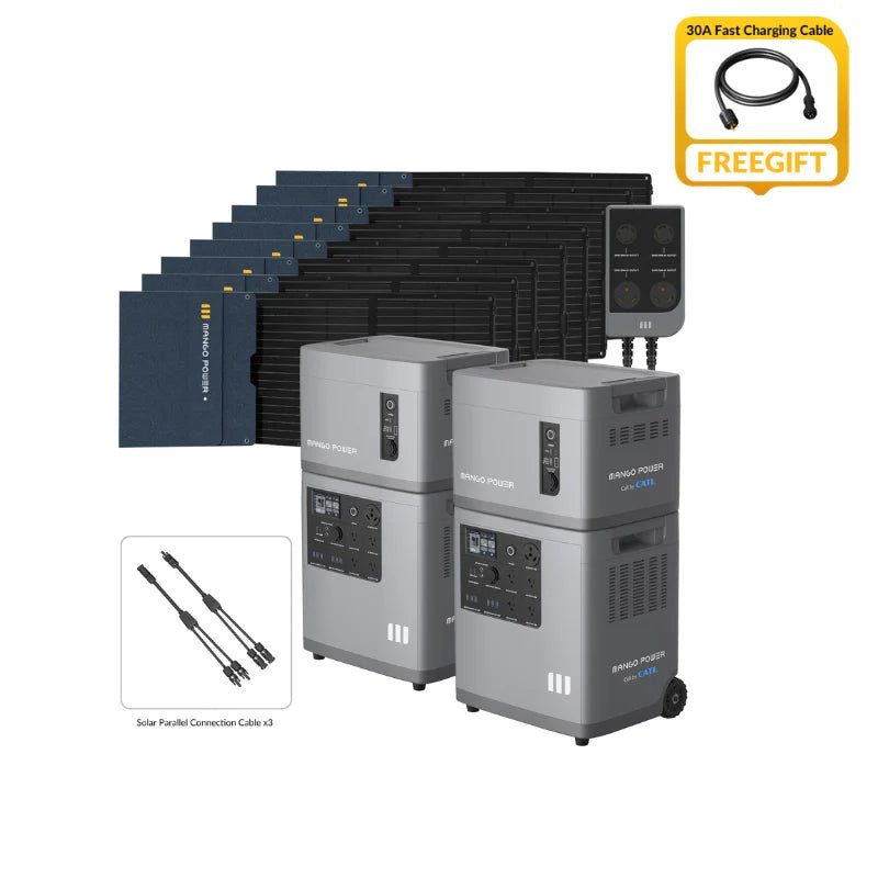 Mango Power E Portable Solar Generator-240V Power Kit Pro-EcoPowerit