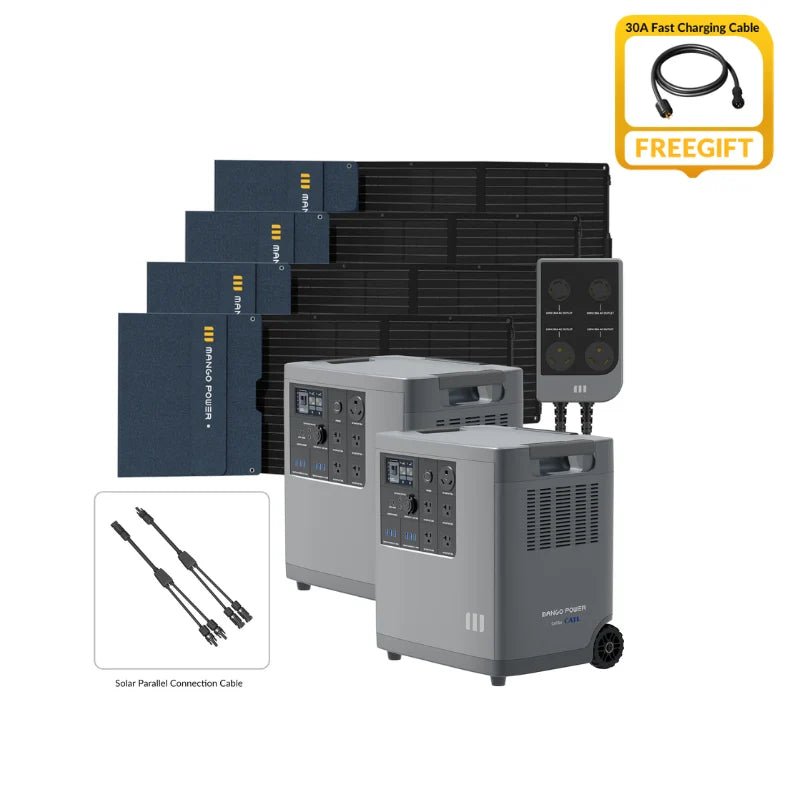 Mango Power E Portable Solar Generator-240V Power Kit-EcoPowerit