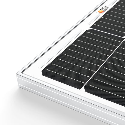 Rich Solar MEGA 100 | 100 Watt Solar Panel | Premier 12V Off-Grid Solar Panel for Vans, Campers, Boats | 25-Year Output Warranty | UL Certified