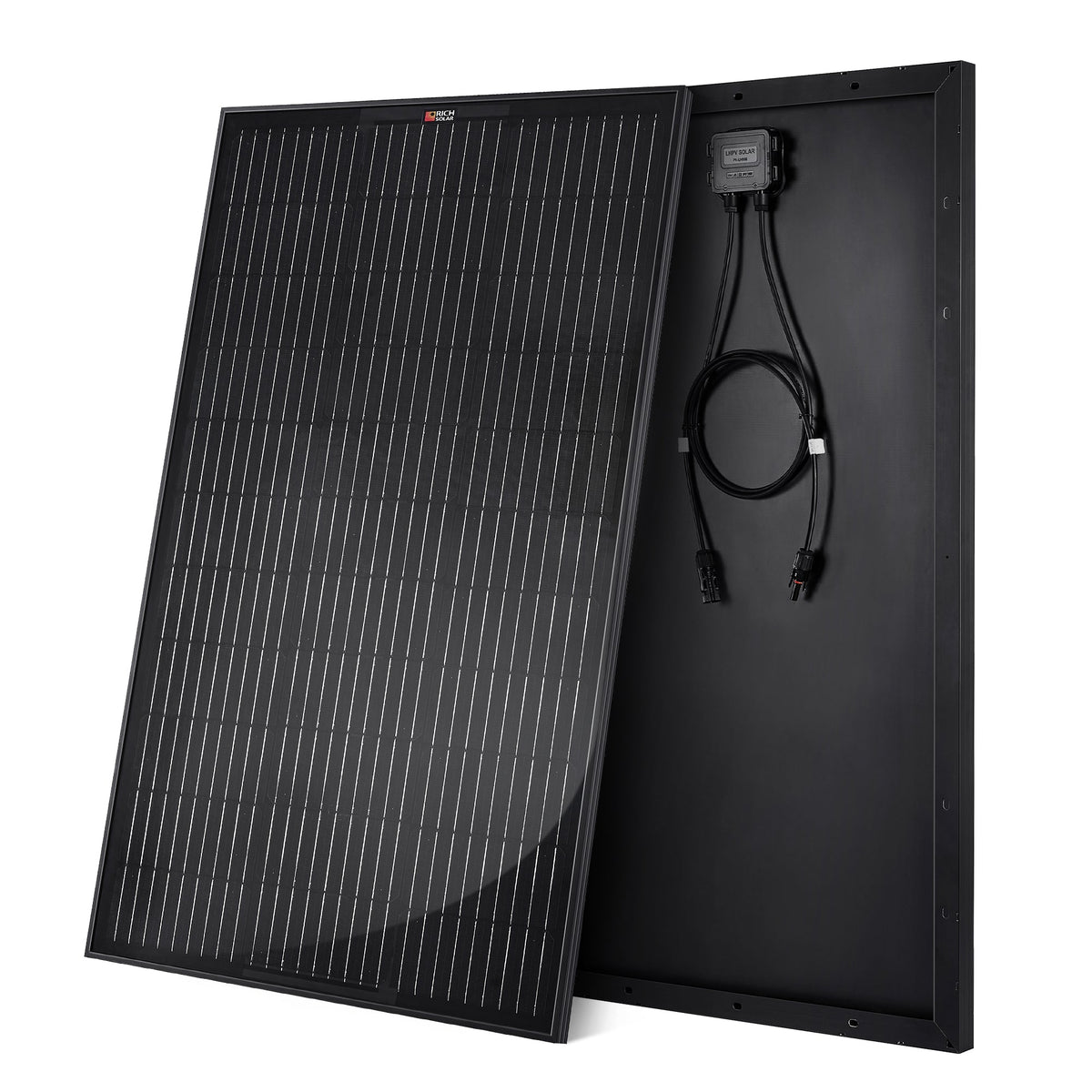 Rich Solar MEGA 100 | 100 Watt Solar Panel | Premier 12V Off-Grid Solar Panel for Vans, Campers, Boats | 25-Year Output Warranty | UL Certified