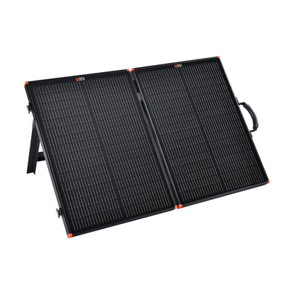 Rich Solar MEGA 100 Portable Briefcase| 100 Watt Portable Solar Panel | Premium 12V Portable Solar Panel for Generators, Vans, Campers | High Efficiency