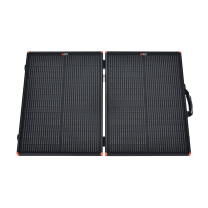 Rich Solar MEGA 100 Portable Briefcase| 100 Watt Portable Solar Panel | Premium 12V Portable Solar Panel for Generators, Vans, Campers | High Efficiency
