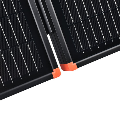 Rich Solar MEGA 100 Portable Briefcase| 100 Watt Portable Solar Panel | Premium 12V Portable Solar Panel for Generators, Vans, Campers | High Efficiency