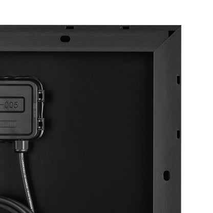 Rich Solar MEGA 100 SLIM | 100 Watt Slim Solar Panel | Compact 12V Off-Grid Narrow Solar Panel for Vans, Overlanders, Boats | 25-Year Output Warranty | UL Certified