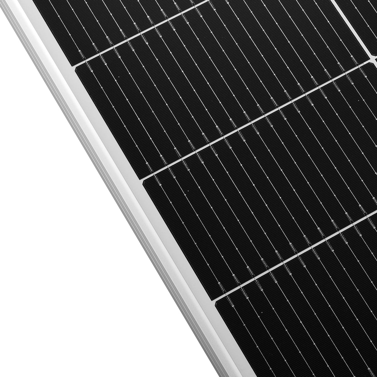 Rich Solar MEGA 130 SLIM | 130 Watt Slim Solar Panel | Compact 12V Narrow Panel for Vans, Campers, Boats | 25-Year Output Warranty | UL Certified