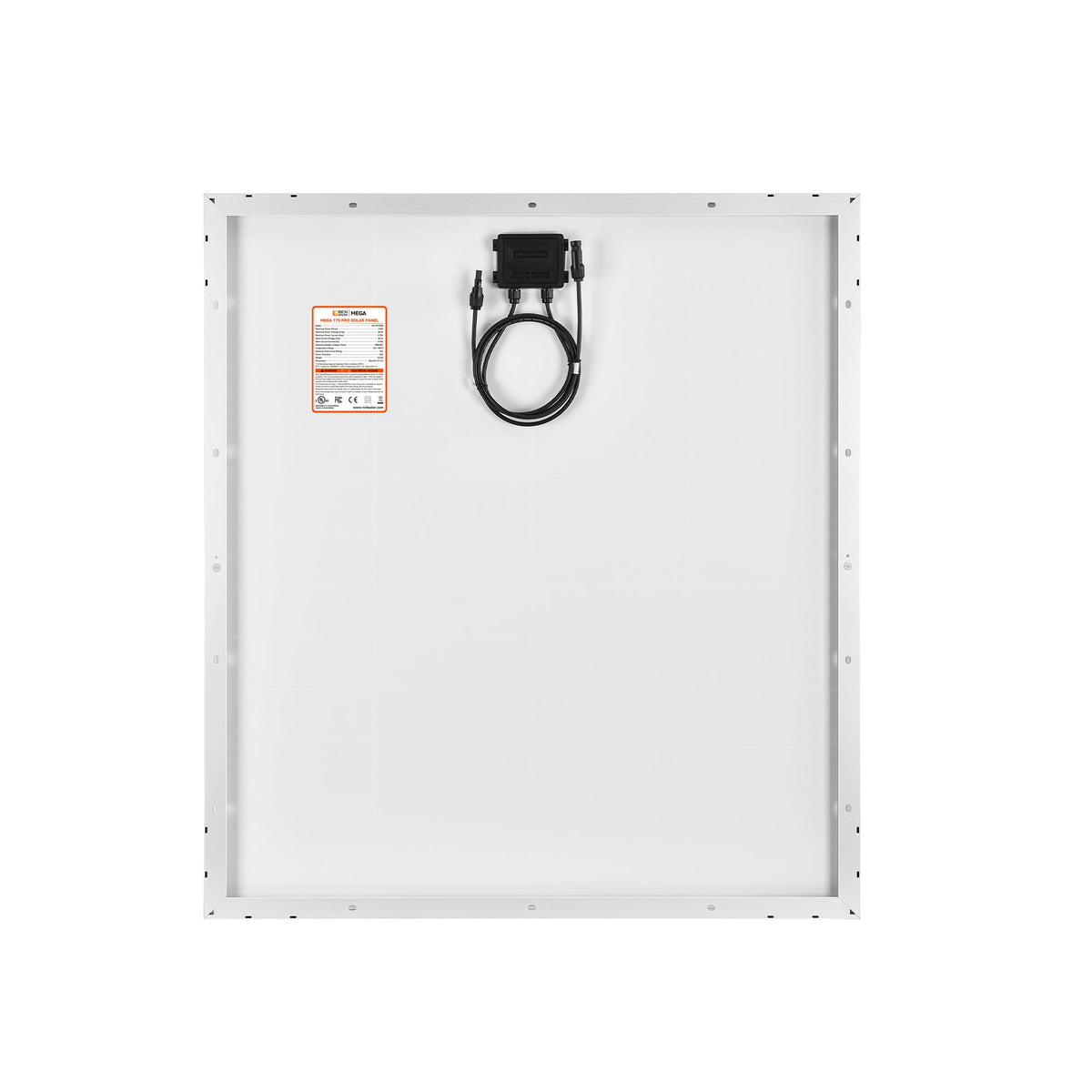 Rich Solar MEGA 175 PRO | 175 Watt Solar Panel with 20 FT MC4 Extension Cable Set | 24V Off-Grid Solar Panel for Vans, Campers & Boats | 25-Year Output Warranty | UL Certified