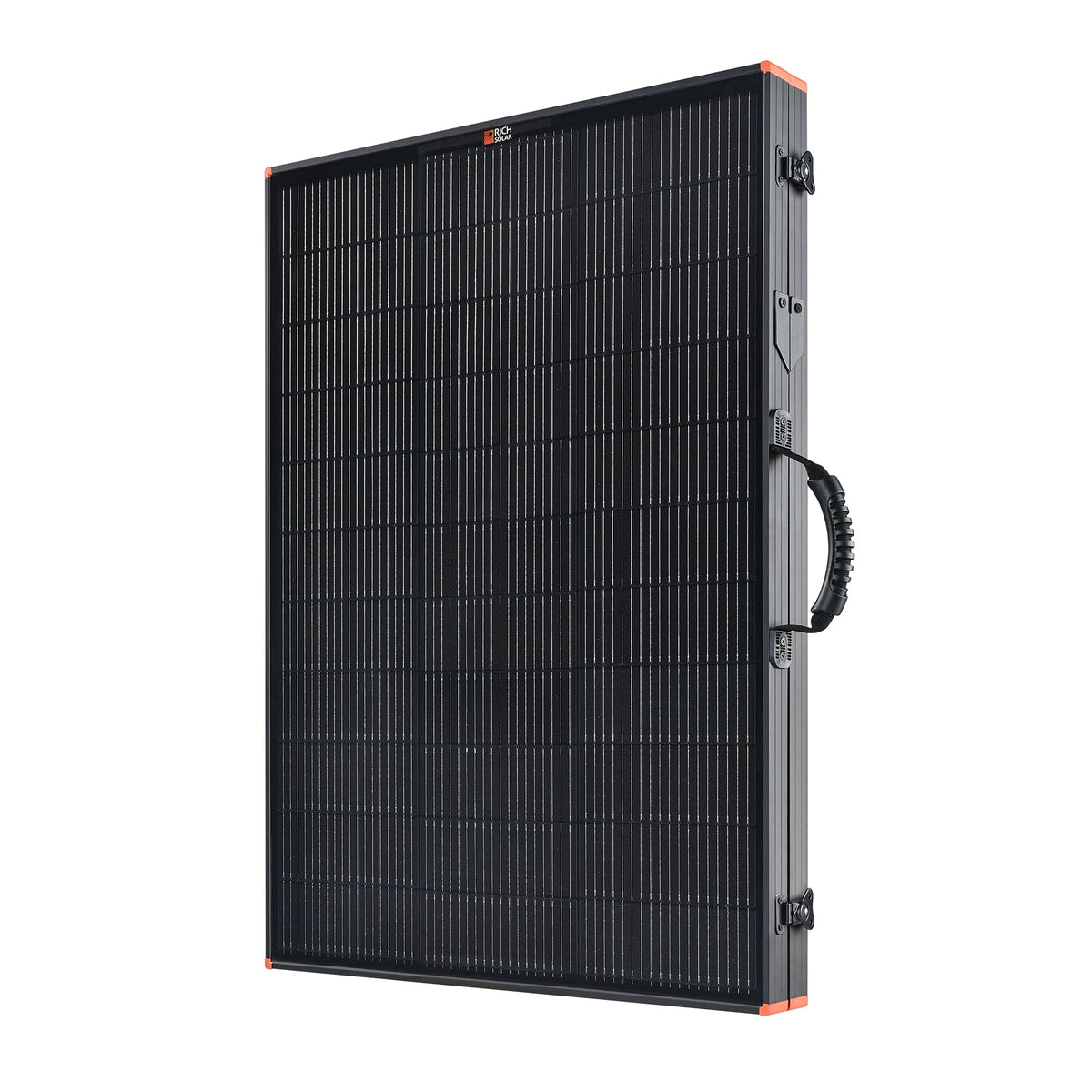 Rich Solar MEGA 200 Portable Briefcase| 200 Watt Portable Solar Panel | Premium 12V Portable Solar Panel for Generators, Vans, Campers | High Efficiency