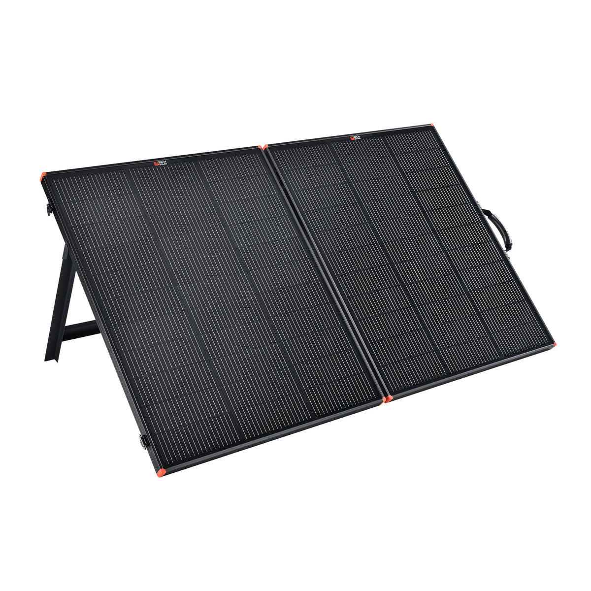 Rich Solar MEGA 200 Portable Briefcase| 200 Watt Portable Solar Panel | Premium 12V Portable Solar Panel for Generators, Vans, Campers | High Efficiency