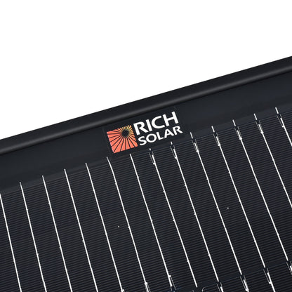 Rich Solar MEGA 200 Portable Briefcase| 200 Watt Portable Solar Panel | Premium 12V Portable Solar Panel for Generators, Vans, Campers | High Efficiency