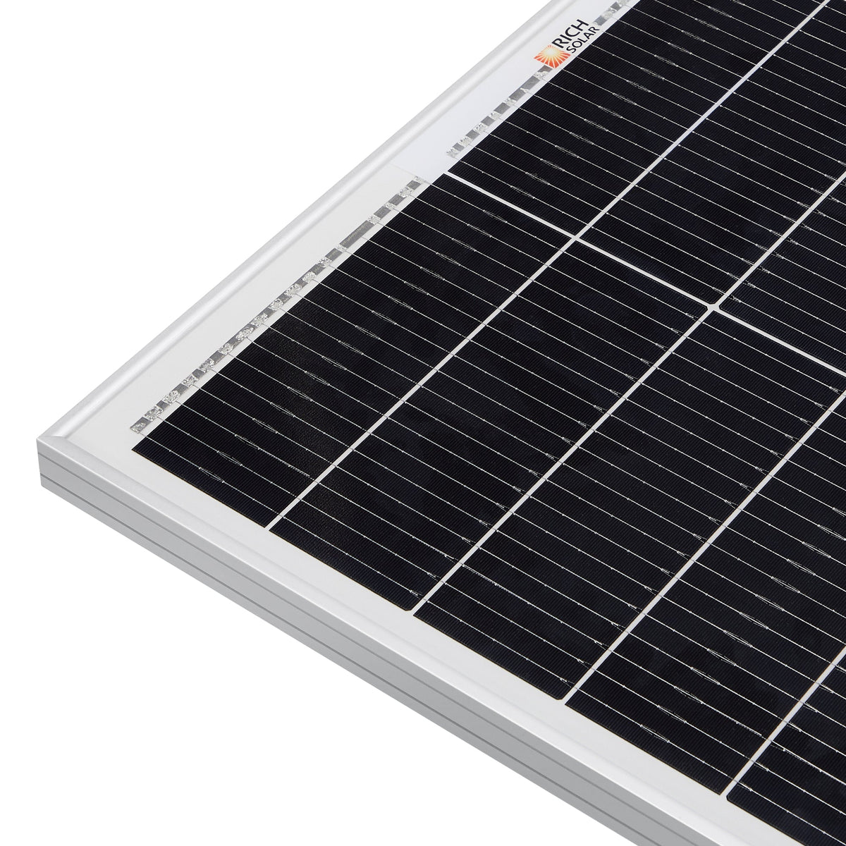 Rich Solar MEGA 200 PRO | 200 Watt 24 Volt Solar Panel | Premium 24V Off-Grid Solar Panel for RVs, Trailers, Cabins | 25-Year Output Warranty | UL Certified