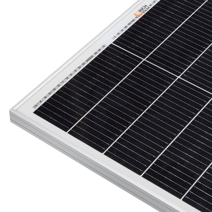 Rich Solar MEGA 200 PRO | 200 Watt 24 Volt Solar Panel | Premium 24V Off-Grid Solar Panel for RVs, Trailers, Cabins | 25-Year Output Warranty | UL Certified