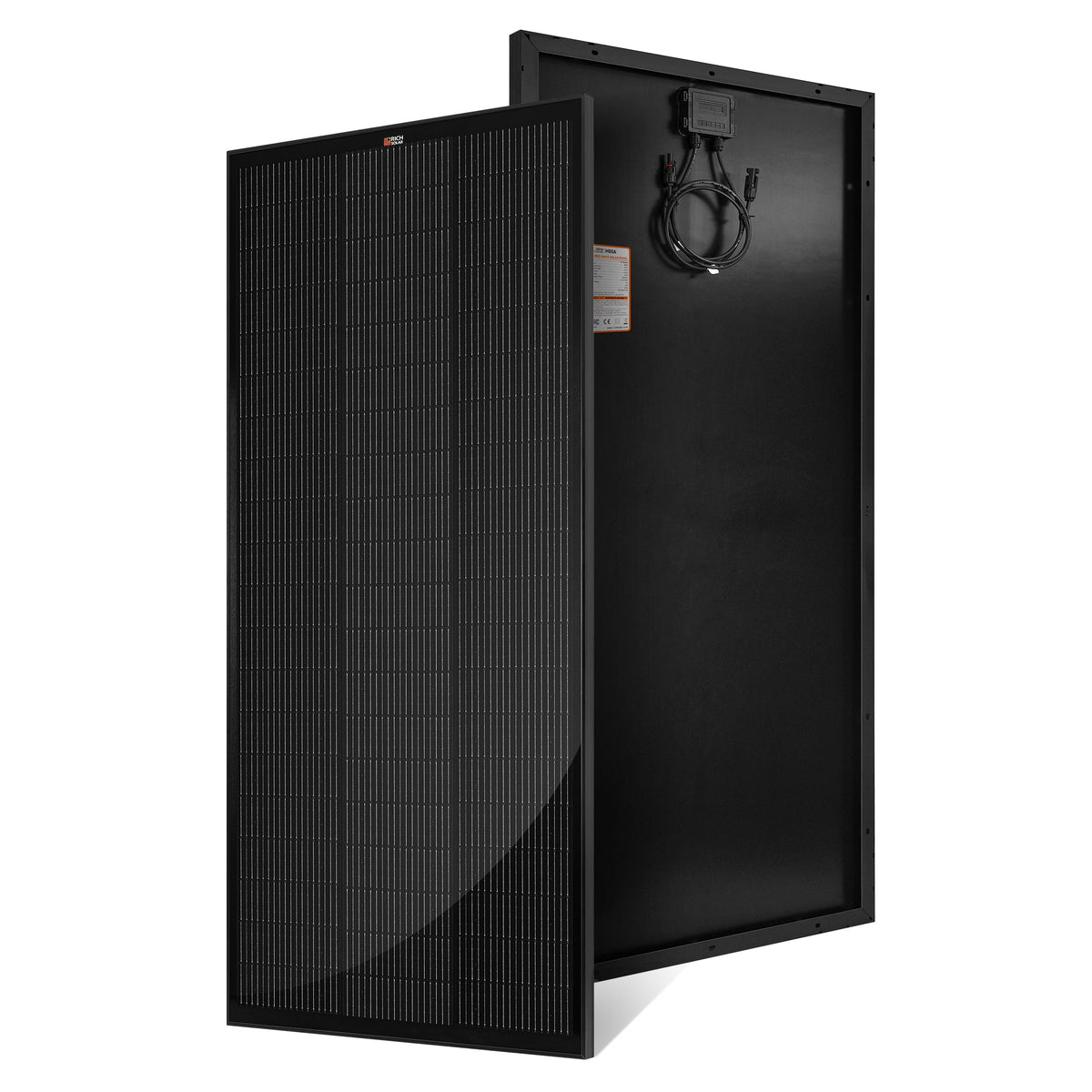 Rich Solar MEGA 200 PRO | 200 Watt 24 Volt Solar Panel | Premium 24V Off-Grid Solar Panel for RVs, Trailers, Cabins | 25-Year Output Warranty | UL Certified