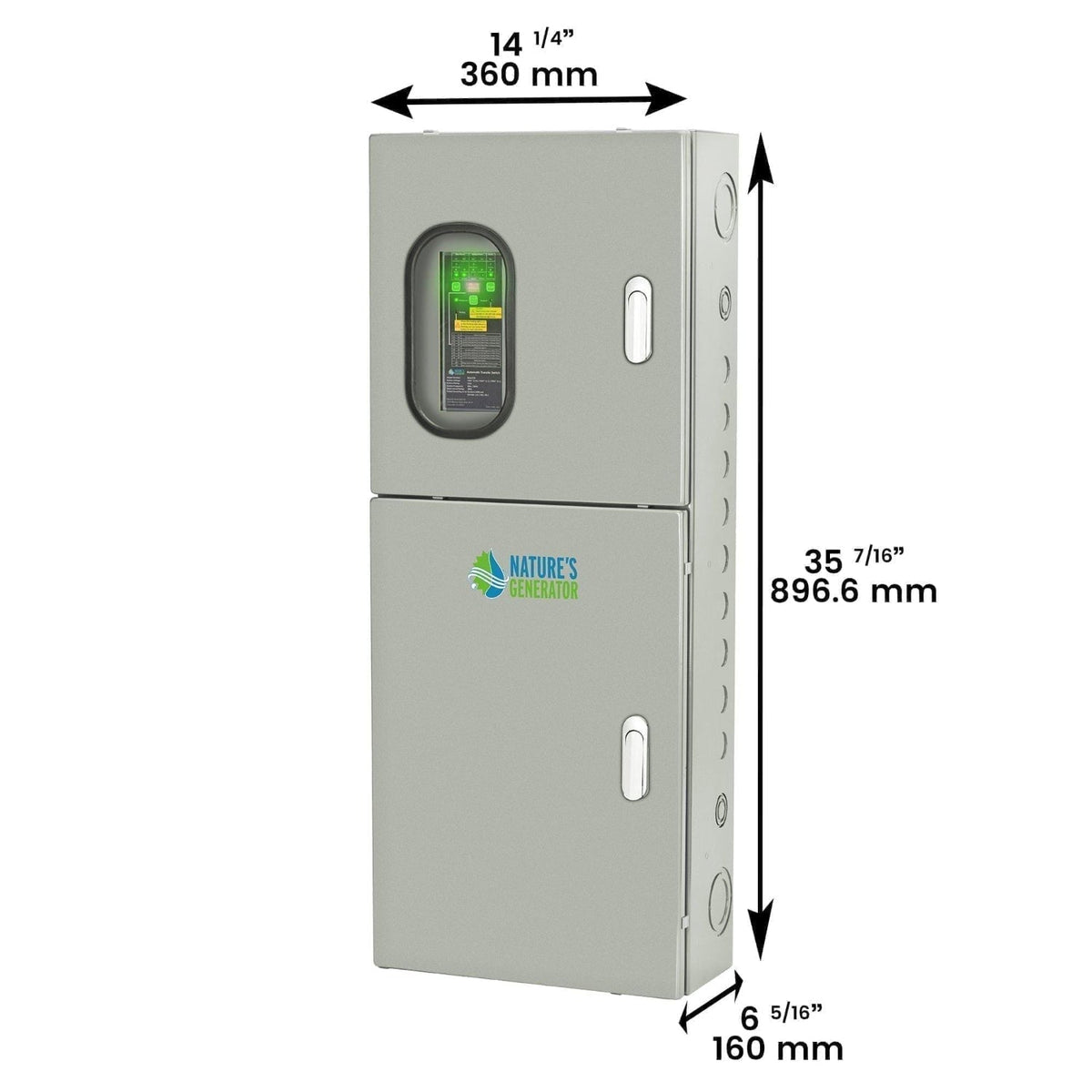 Nature’s Generator MyGrid 10K with Transfer Switch for House Battery Backup
