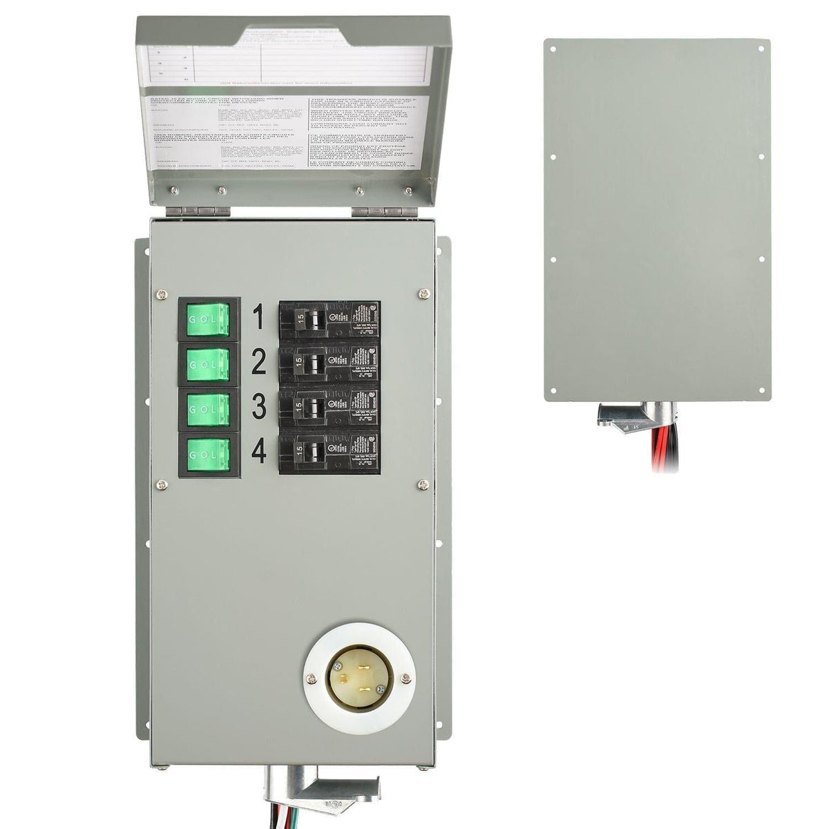 Nature's Generator 120V 15A 4-Circuit Non-Automatic Transfer Switch