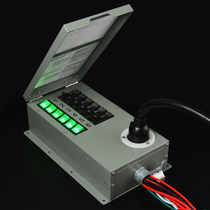 Nature’s Generator 120V 30A 6-Circuit Non-Automatic Transfer Switch