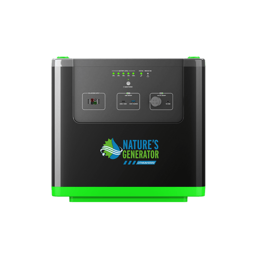 Nature's Generator Lithium 6000 Power Pod-EcoPowerit