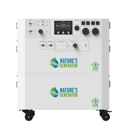 Nature’s Generator Powerhouse Gen 2 Solar and Wind Generator-EcoPowerit