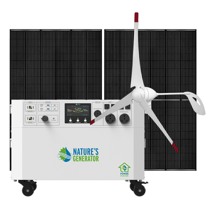 Nature’s Generator Powerhouse Gen 2 Solar and Wind Generator-EcoPowerit
