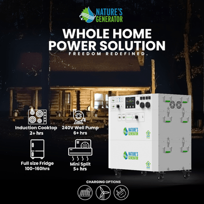 Nature’s Generator Powerhouse Gen 2 Solar and Wind Generator-EcoPowerit