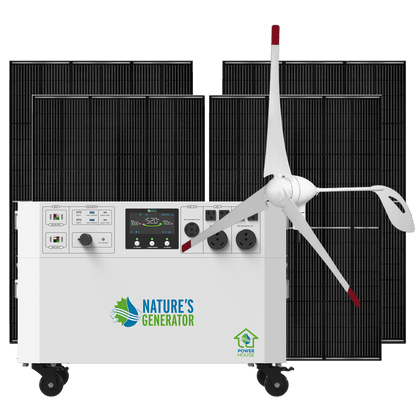 Nature’s Generator Powerhouse Gen 2 Solar and Wind Generator-EcoPowerit