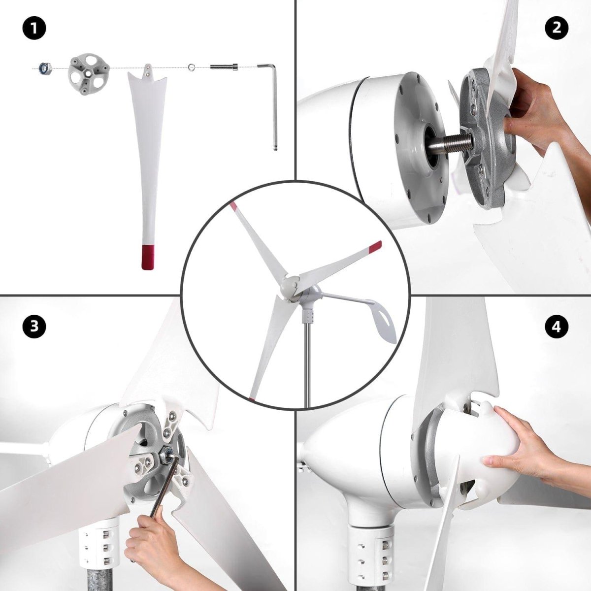 Nature’s Generator Powerhouse Gen 2 Solar and Wind Generator-EcoPowerit