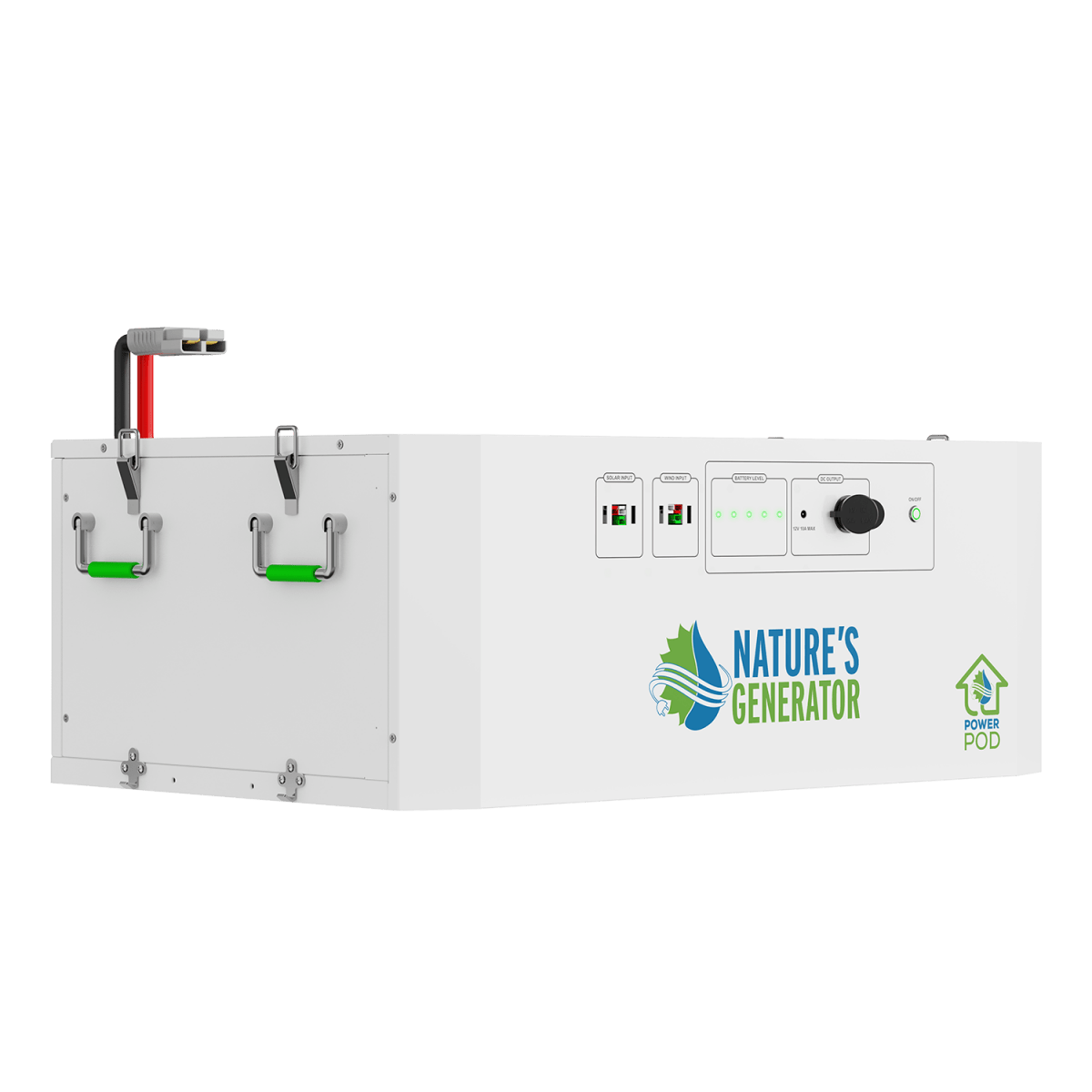 Nature’s Generator Powerhouse Gen 2 Solar Generator and Transfer Switch-EcoPowerit