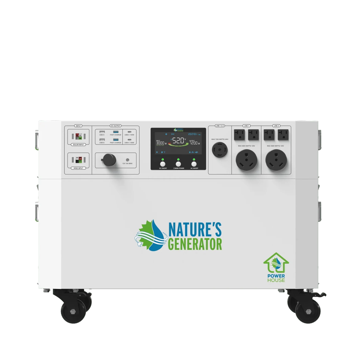 Nature's Generator Powerhouse Gen 2 Whole Home Generator-EcoPowerit
