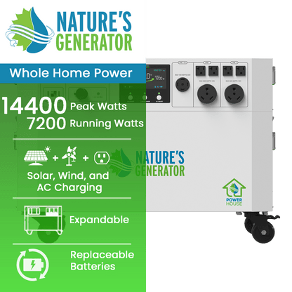 Nature's Generator Powerhouse Gen 2 Whole Home Generator-EcoPowerit