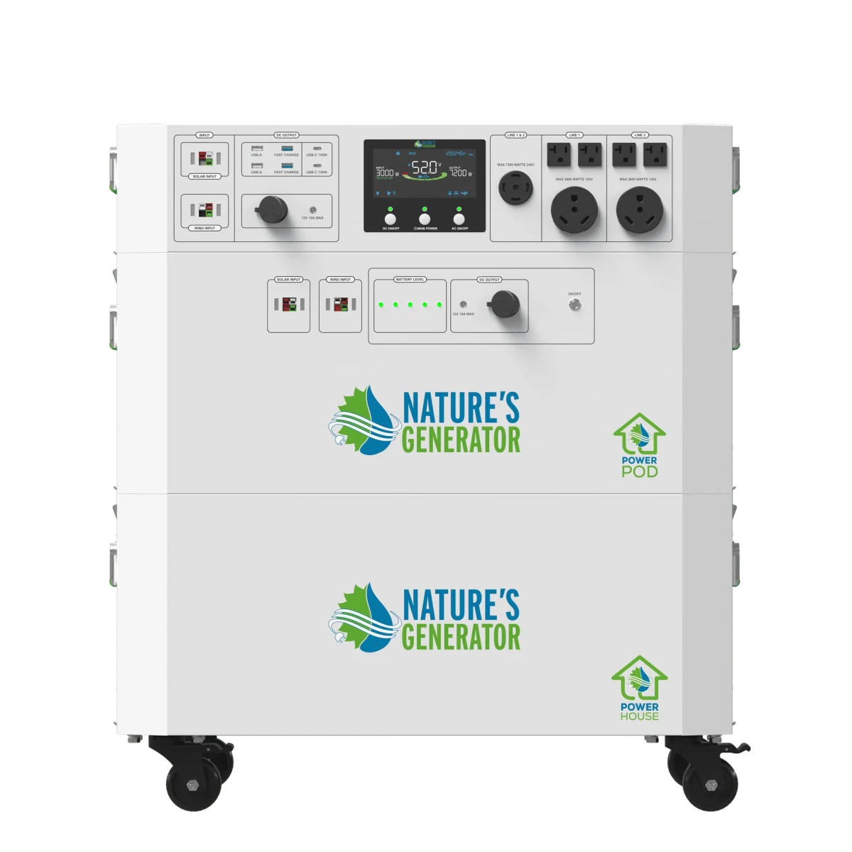 Nature's Generator Powerhouse Gen 2 Whole Home Generator-EcoPowerit