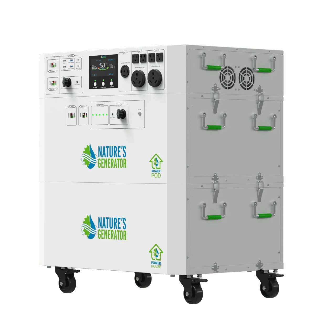Nature's Generator Powerhouse Gen 2 Whole Home Generator-EcoPowerit