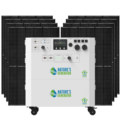Nature’s Generator Powerhouse Gen 2 Whole Home Solar Generator-EcoPowerit