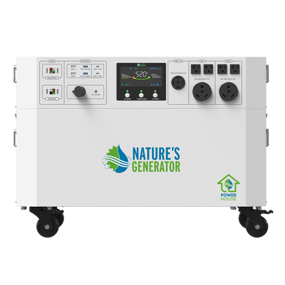 Nature’s Generator Powerhouse Gen 2 Whole Home Solar Generator-EcoPowerit