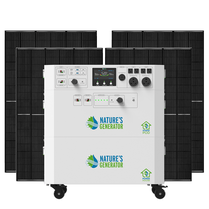 Nature’s Generator Powerhouse Gen 2 Whole Home Solar Generator-EcoPowerit