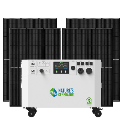 Nature’s Generator Powerhouse Gen 2 Whole Home Solar Generator-EcoPowerit