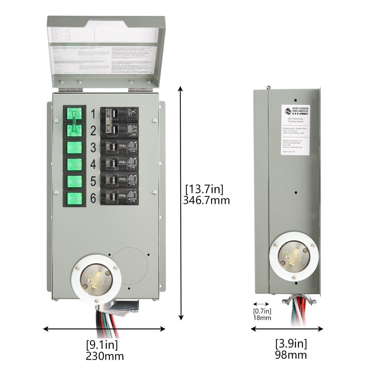 Nature's Generator Powerhouse Gold PE System-EcoPowerit